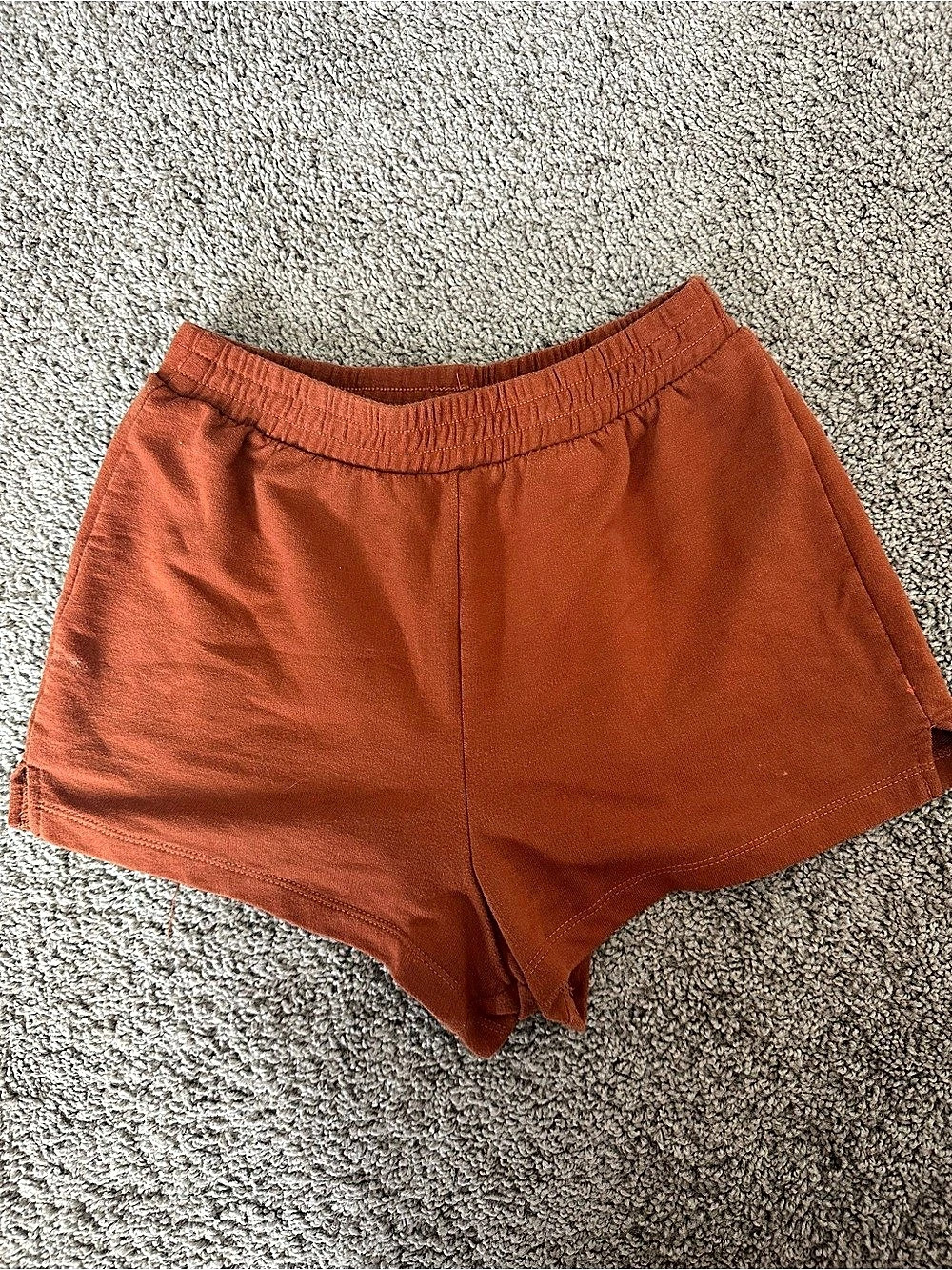 FITZ + EDDI Casual Shorts in Orange Like New